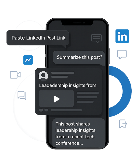 Chat with LinkedIn - AI Content Summarizer